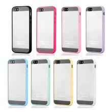Brand New With Matte Clear Back Mobile Phone Accessories Case for Apple for iPhone 5 5G 5th