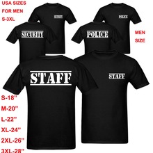 Special Force Unit Military Police Staff Security T Shirt Men Women Summer Fashion Top Work Shirt fitness T-Shirt harajuku Shirt
