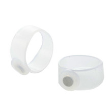 2 PCS Pair Slimming Health Silicon Magnetic Foot Massager Massge relax Toe Ring for Weight Loss