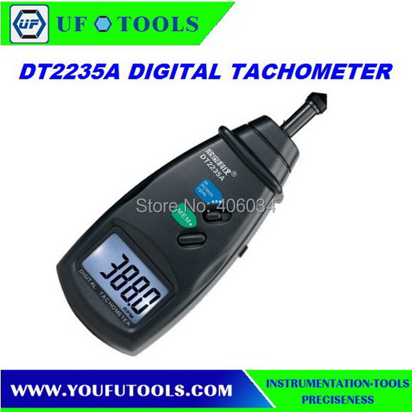 CONTACT TACHOMETER SURFACE SPEED METER DT2235A RPM meter,Surface Speed Meter