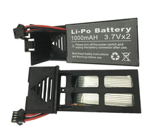 Udi U818S U842 2.4G RC quadcopter RC drone 3.7v*2 1000 mah li-polymer battery Free shipping