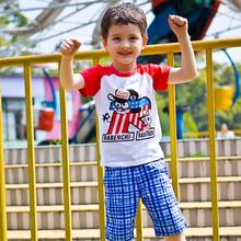 Retail Cotton Boys T shirts Summer Short Sleeve Childrens Kids Chothes Blouse Shirts