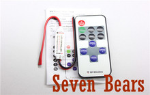 Single Color Remote Control Dimmer DC 12V 11keys Mini Wireless RF LED Controller for led Strip