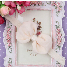 1pc New Style Baby Girls hair accessories newborn baby chiffon bow Headband Flowers Hairwear 14colors
