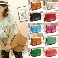 New Fashion Womens PU Leather Crossbody Satchel Shoulder Messenger Bag Handbag BG0004