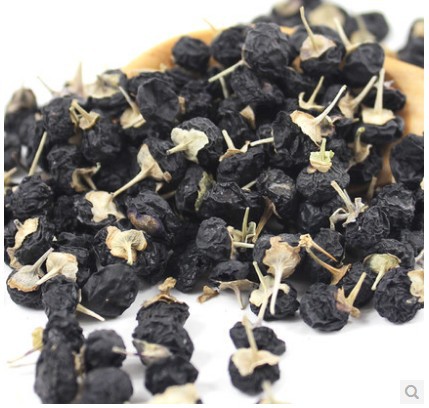 The King Anthocyanin Ningxia Wolfberry Authentic Wild Black Qaidam in Qinghai Premium Black Goji Gouqi Medlar