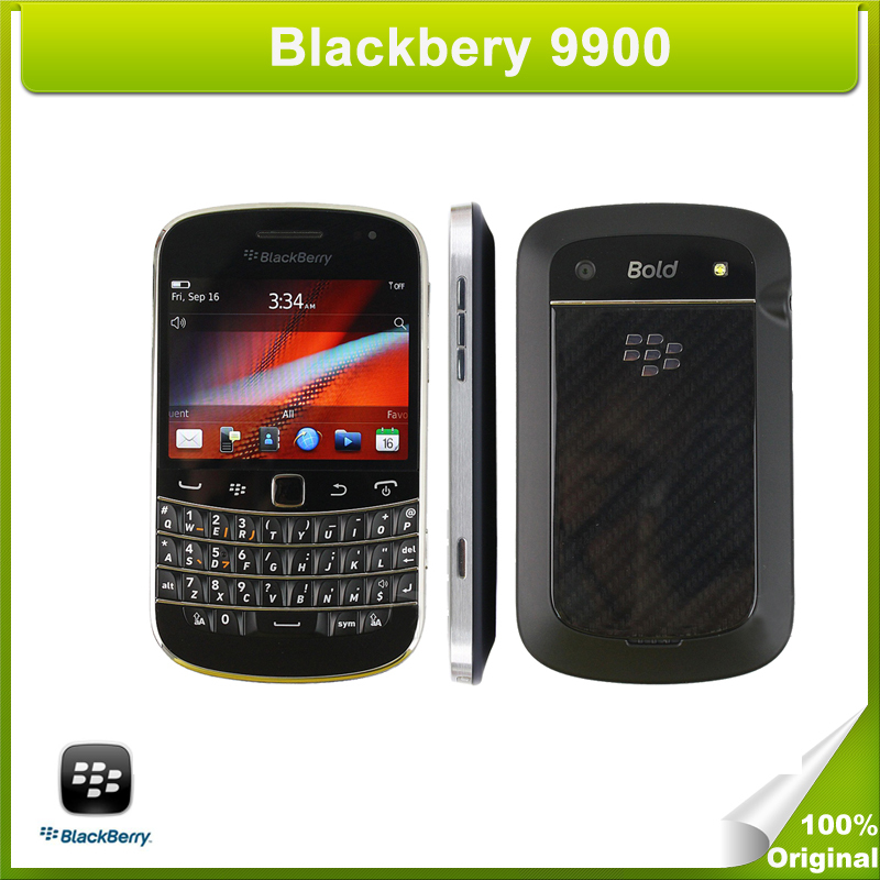 Original Unlocked BlackBerry Bold Touch 9900 Cell Phones 3G GPS 5 0MP Camera QWERTY Keyboard Refurbished