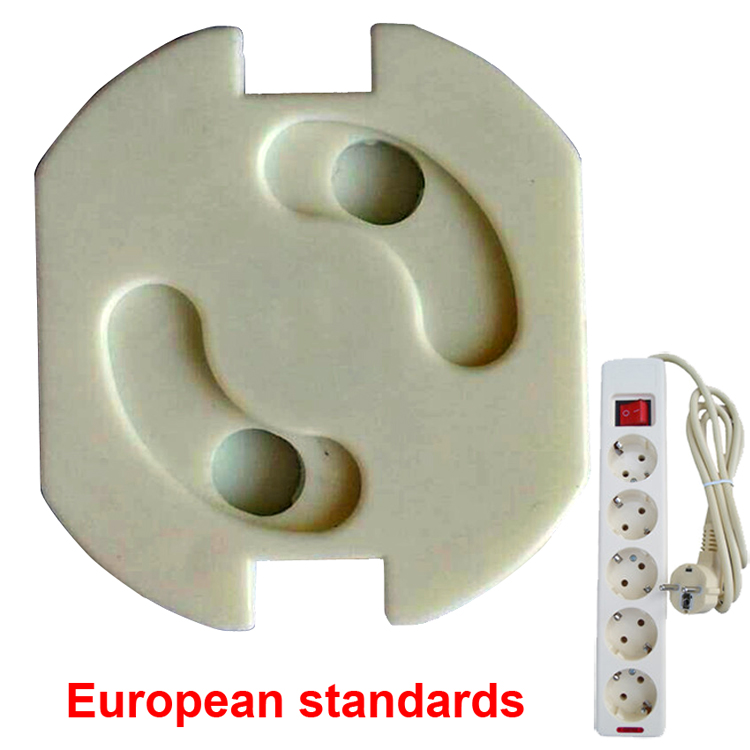 Socket Protection Electric Shock Hole Children Care Baby Safety Electrical Security Plastic Safe Lock Cover European standards