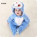 Easter Gift Baby Clothing Winter Long Sleeve Infant Onesie Doraemon Kitty Cat Totoro Costumes Soft Baby