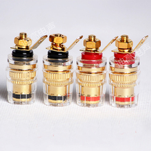 Free Shipping/Speaker crystal ternminal 506 cd amplifier audio terminal block junction box column