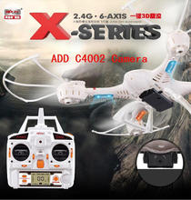 Free shipping MJX X400 RC Drone 2.4G 4CH 6-Axis RTF RC Helicopter Quadcopter With /without C4002 HD Camera 100% Original
