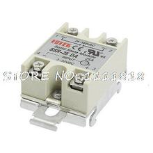 3-32VDC / 24-380VAC SSR-25DA 25A постоянного тока в переменный серый твердотельные реле дин-рейке