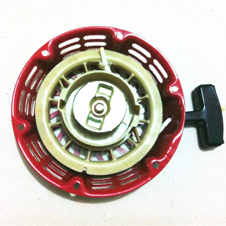 gx160/gx200 RECOIL STARTER,2kw/3kw generator spare parts,168F 170F Engine pull recoil starter assembly METAL CORE - Free Shippin