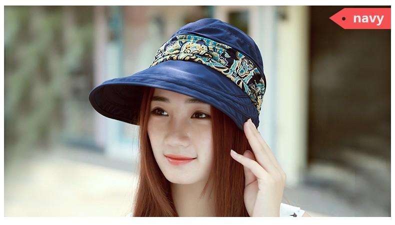 summer hats for women beach hat sun visor hat visor hat visor  chapeu feminino sombreros mujer verano (13)