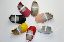 100Pairs/Lot Leather Soft Sole Girls Ballet Dance Shoes