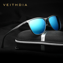 VEITHDIA Retro Aluminum Magnesium Brand Men’s Sunglasses Polarized Lens Vintage Eyewear Accessories Sun Glasses For Men 6623