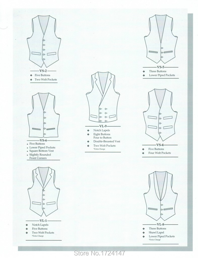 Vest styles