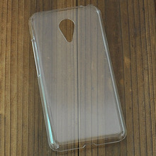 Crystal Clear Transparent Back Protector Hard Case Skin Cover For Meizu MX5 Diy Rhinestone Pasted Phone Case