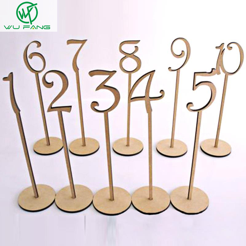 cheap wedding table number holders