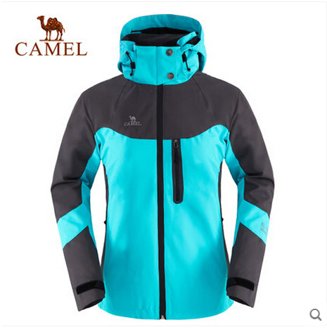 Camel outdoor clothing authentic women windproof jackets