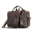 Nesitu Birthday Gift For Husband Boyfriend Genuine Leather Briefcase Men Portfolio Messenger Bags M7093