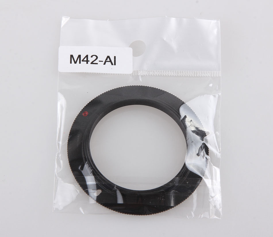 Description Picture 4 of itemMetal M42 Thread Lens to AI Camera Adapter Ring for Nikon D90 D3200 D3300 D3400 D3500 D5100 D5300 D5500 D5600 D7100 D7200 DSLR