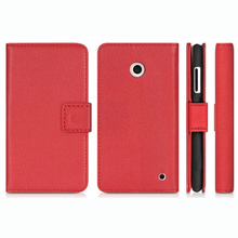Hot selling New Leather Wallet Pouch Flip Case Cover For NOKIA LUMIA 630 Classic 1pcs