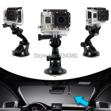 3in1 1Set 100pcs Car Suction Cup Mount /100pcs Tripod mount adapter /100pcs screw for GoPro Hero
