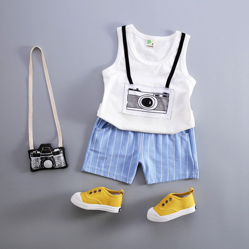 4Colors Toddler Girls Summer Clothes Set Baby font b Boys b font font b Clothing b
