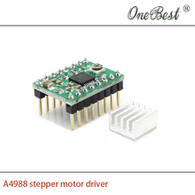 5pcs lot 3D printer accessories reprap A4988 stepper motor driver pin fins soldered sent with stickers