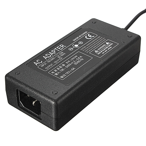 New Universial AC For DC 12V 6A 72W Power Supply Charger Adaptor For LED Strip Light