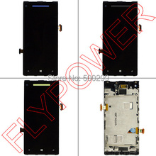 For HTC 8X Lcd screen display with touch screen digitizer Assembly Frame mixed font b speaker