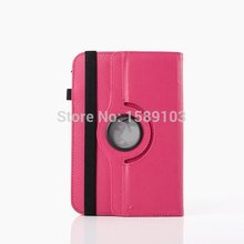 360 Rotation Case tablet 7 universal case for 7 inch tablet Capa Para Tablett 7 Polegadas Stand Cover Skin High Qulity Leather