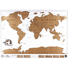 Venta caliente del envío gratis Scratch mapa de Scratch mapa Of The cartel del mundo de Scratch mapa ARE4(China (Mainland))