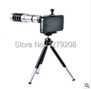 free shipping 12 times phone monocular telescope