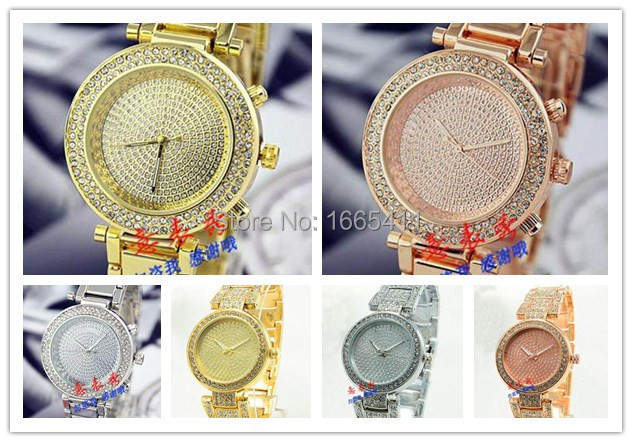 2015 Hot Sales New Luxury Brand Watch Women Kors Watches Men Clock Digital Diamond Quartz Casual