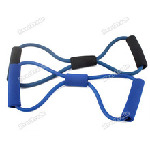 evertrade Newest price Resistance Bands Tube Workout Exercise for Yoga 8 Type Cheap 