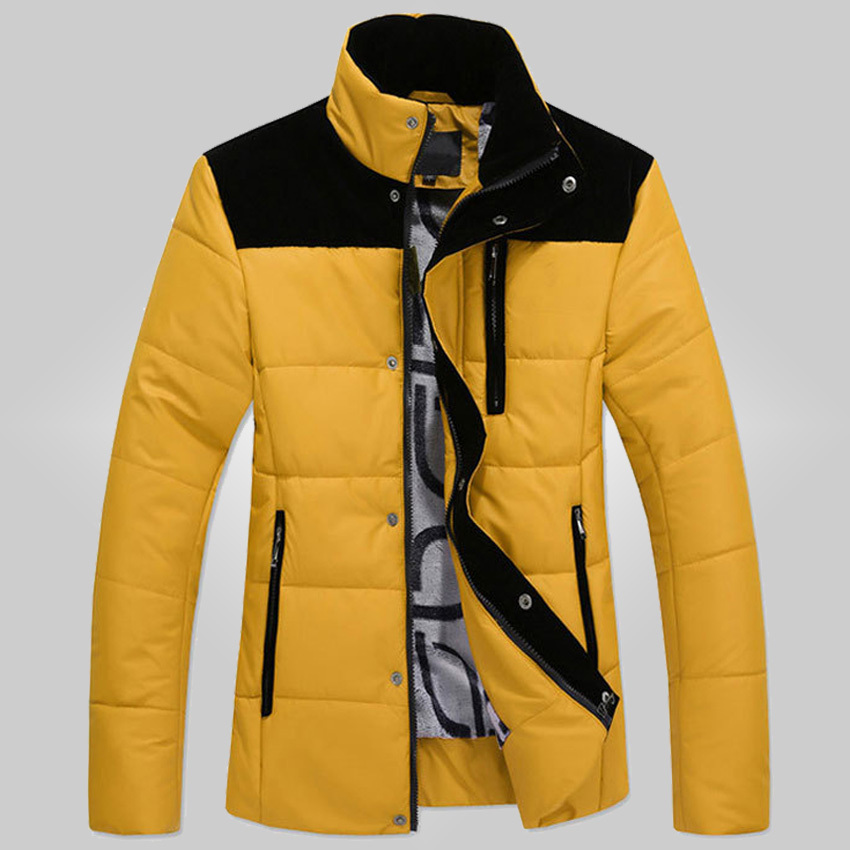 Winter duck down jacket men 2015 winter wear down cotton padded jacket new men s fashion