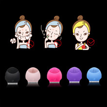 5 Colors High Quality Body Vibrating Massager Waterproof Charging Beauty Bar Face Cleaner Facial Massage Tools