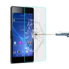 For Sony Tempered Glass Anti Shatter Screen Protective Cover Film for Sony Xperia M2 M4 M5 Z1 Z3 Z2 Z4 Z5 Mini compact Premium