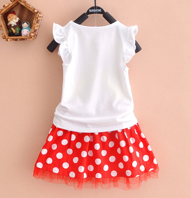 LOOLY Baby Girls Fly Sleeve Striped Shirt and Wrinkle Shorts Outfits Set