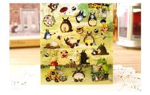 Kawaii Totoro Cartoon Adhesive Stickers DIY Decoration Stickers Mobile Phone Stickers FOD