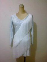 New style Latin dance costume sexy diamond single sleeves latin dance competition dresses for women child latin dance dress