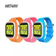 New Kid GPS Smart Watch Color TFT Display Touch Control Wristwatch SOS 2 Way Call WiFi Location Finder Locator Device Tracker