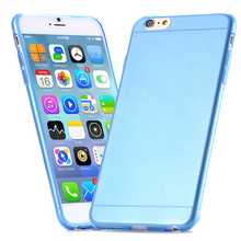 I6 / 6 Plus Clear Case 0,3 ультра тонкий гибкий Мягкая обложка для Iphone 6 4.7inch / 5.5inch Плюс Прозрачный силиконовый гель Вернуться