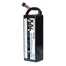 XXL Power RC Car Hard Case Lipo Battery 4S 14.8V 4000mah 35C RC battery Lipo akku rc car truck boat Helicopter