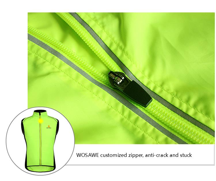 hi vis cycling top