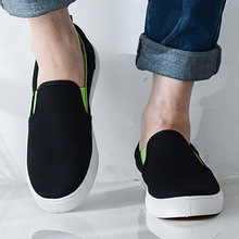 Mens Canvas Shoes Summer Casual Shoes Men Flats 2016 Slip On Free Walking Shoes Zapatillas Hombre Outdoor Solid Chaussure Homme