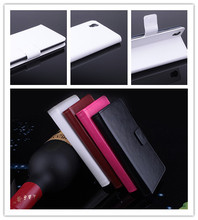 100pcs/lot Free shipping For Elephone G7 flip Leather Case,For Elephone G7 wallet card leather cover+free gift