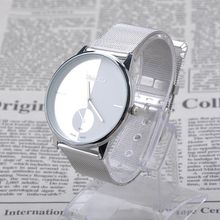 Classic Mesh Band Couple Watch Women Men s Quartz Stainless Steel Wrist Watch Unisex PMHM355P20
